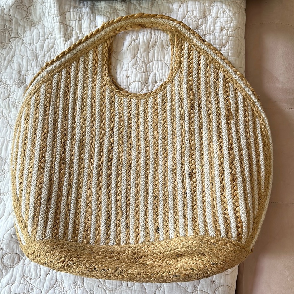 Shiraleah Jute Purse Bag